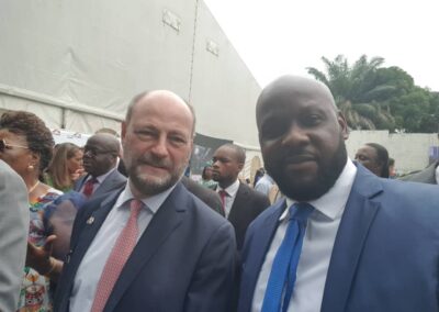 Patrick Muzinga et Ambassafeur